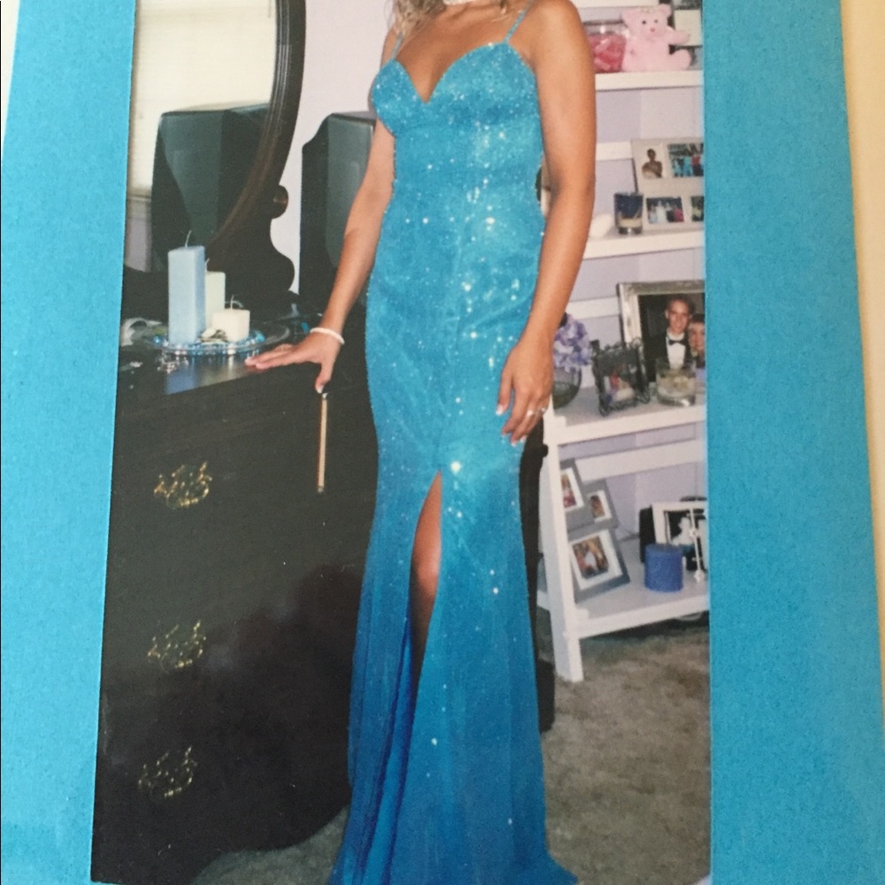 Alyce Designs Beaded Prom Dress - Picture 7 of 7